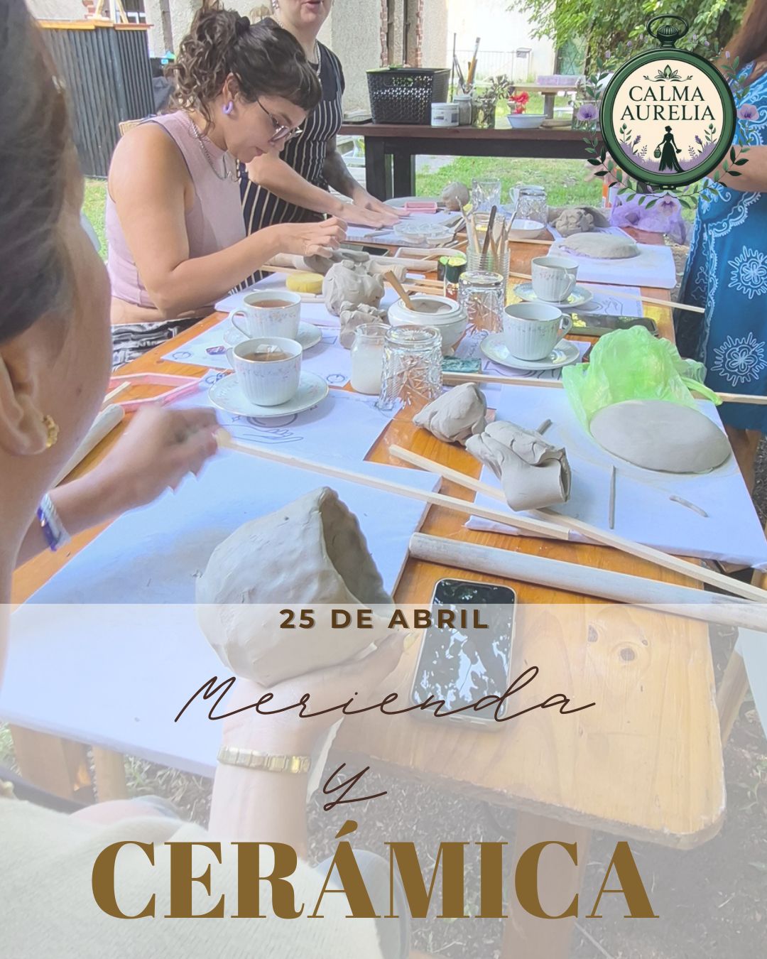 Tarde de Merienda y Cerámica